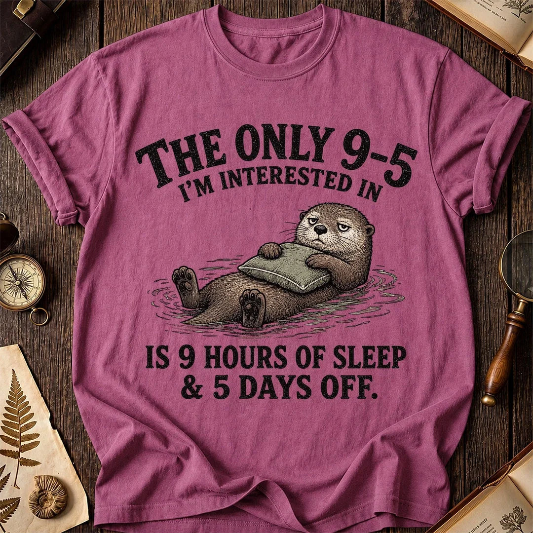 79-5 Sleep Otter T-Shirt product image 5