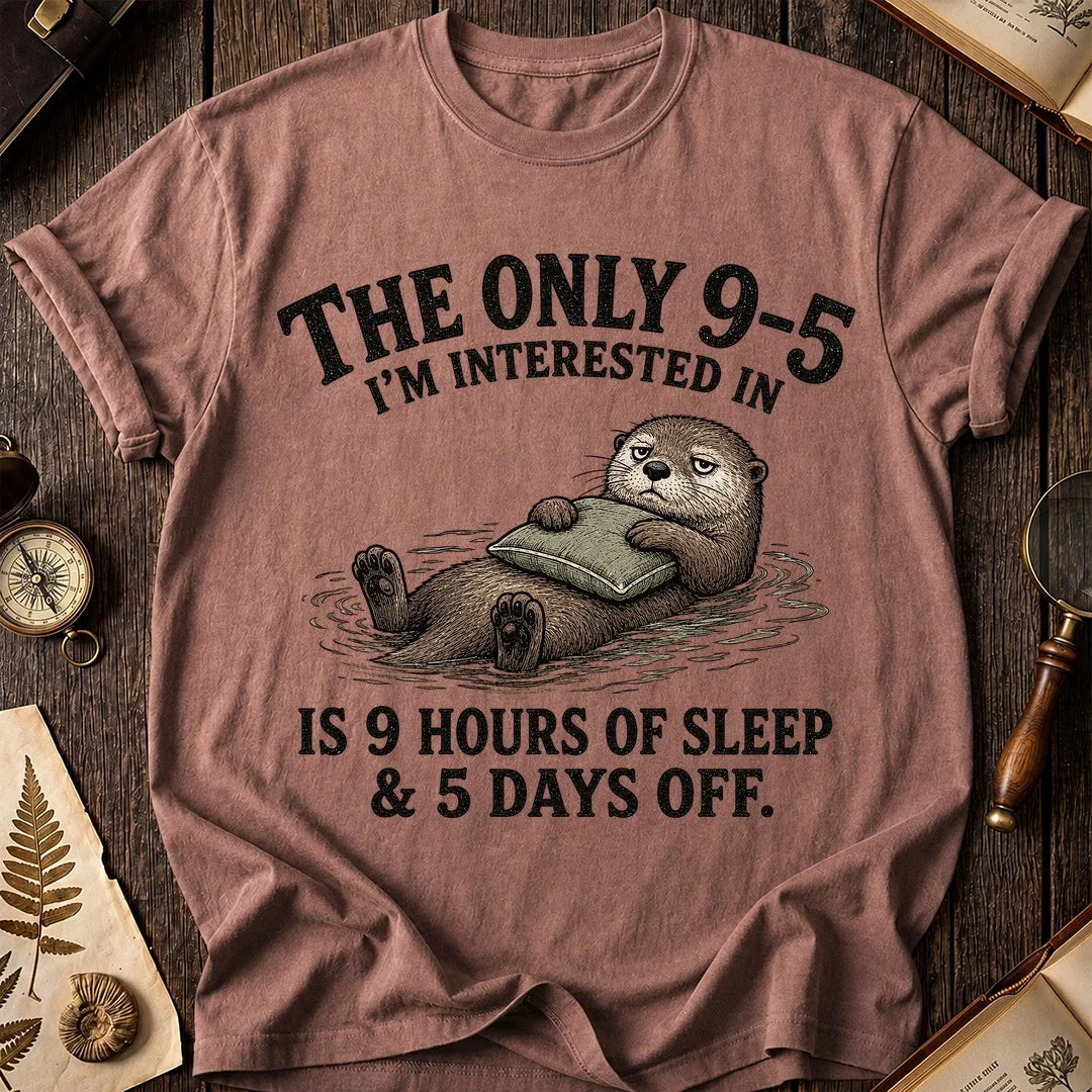 79-5 Sleep Otter T-Shirt product image 4