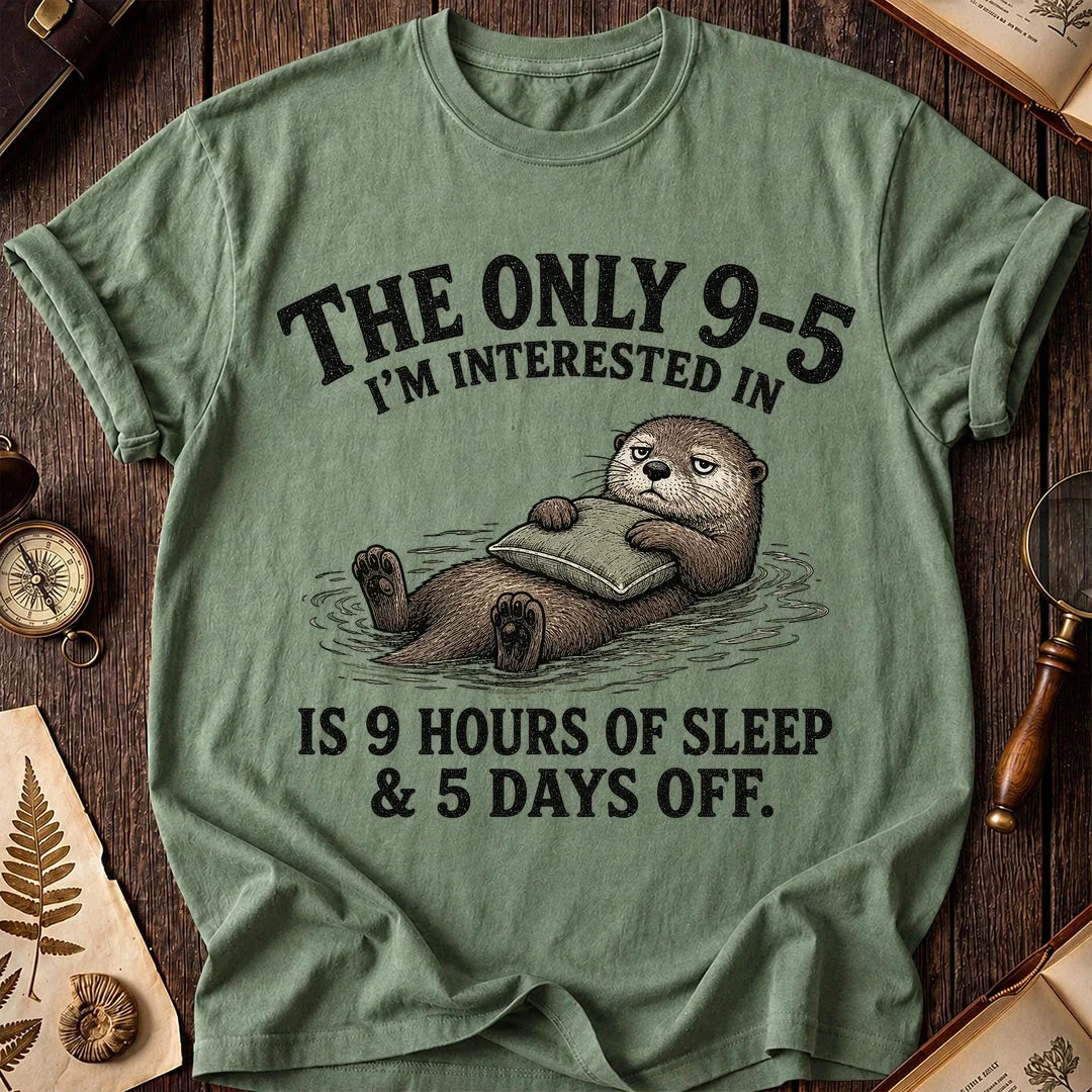 79-5 Sleep Otter T-Shirt product image 3