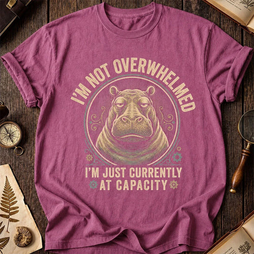 At Capacity Hippo T-Shirt product image 2