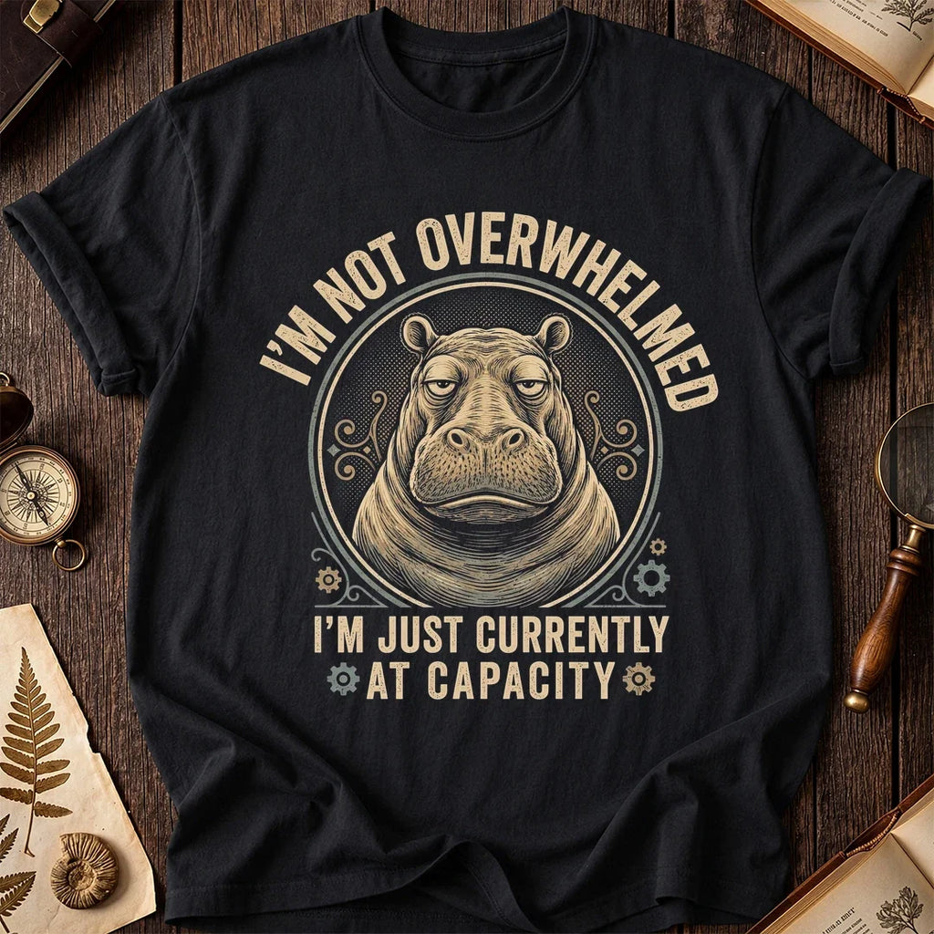 At Capacity Hippo T-Shirt product image 1