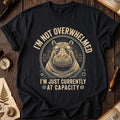 At Capacity Hippo T-Shirt product image 1