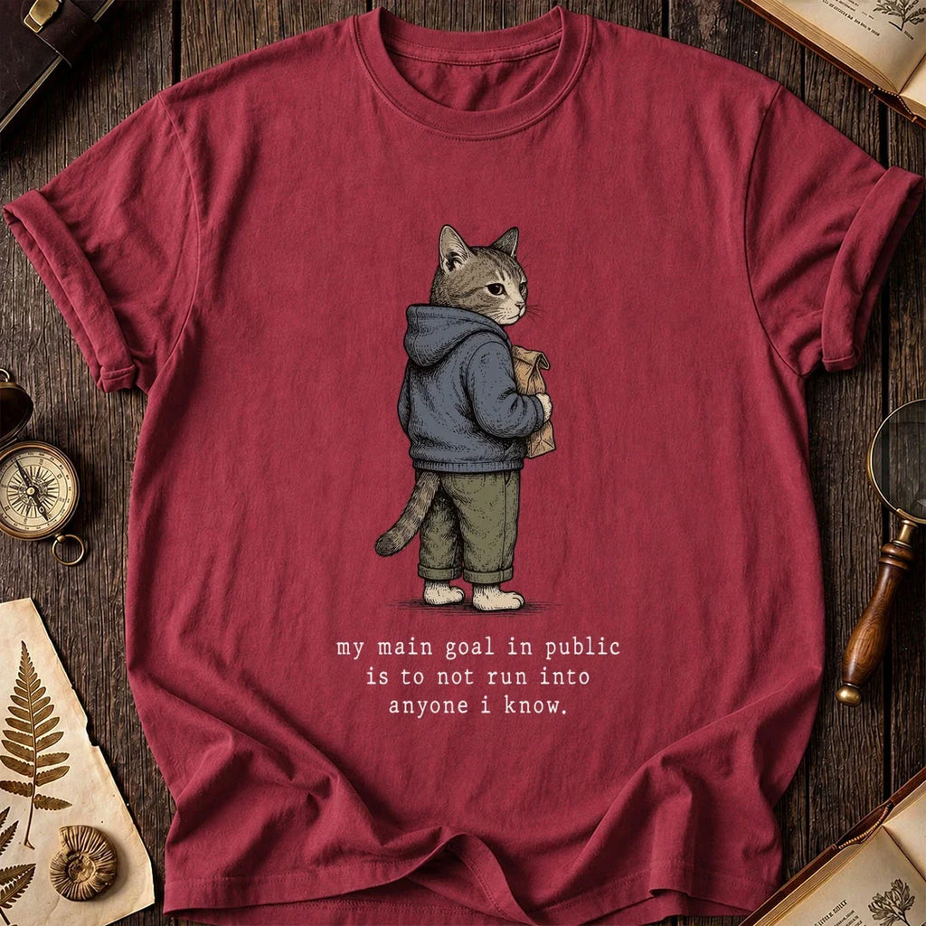 Avoidant Cat T-Shirt product image 5