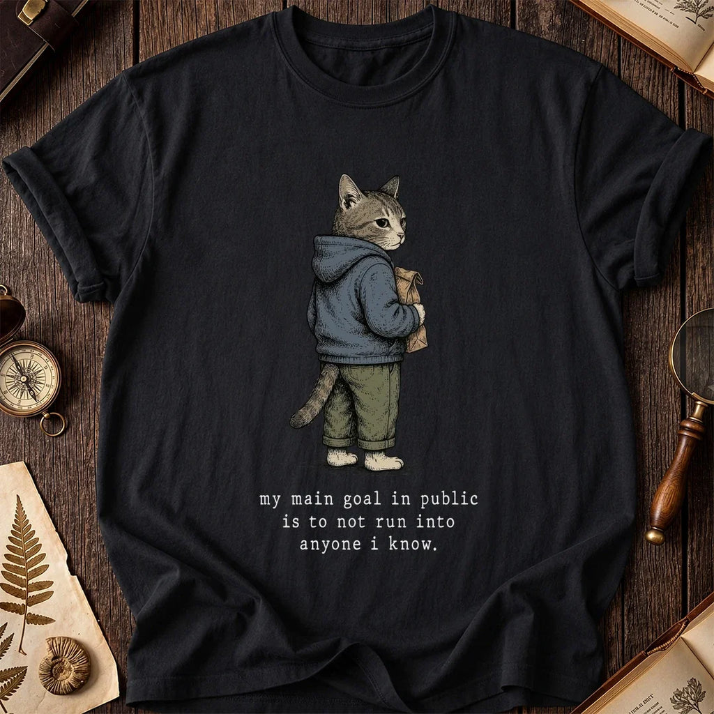 Avoidant Cat T-Shirt product image 2