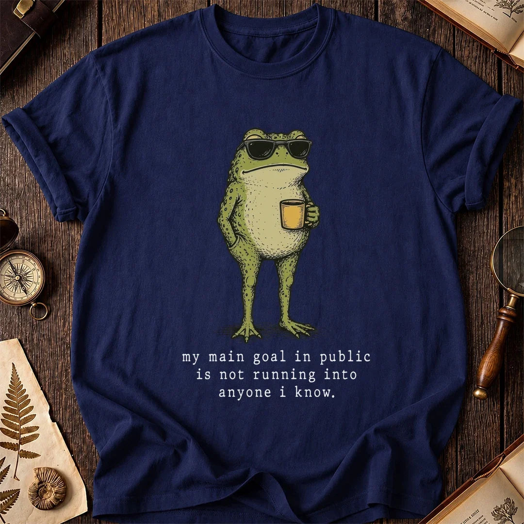 Avoidant Sunglasses Frog T-Shirt product image 7