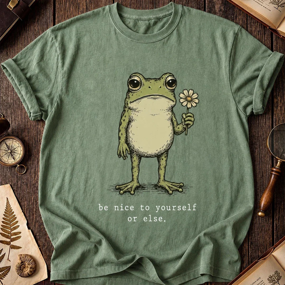 Be Nice Frog T-Shirt product image 1