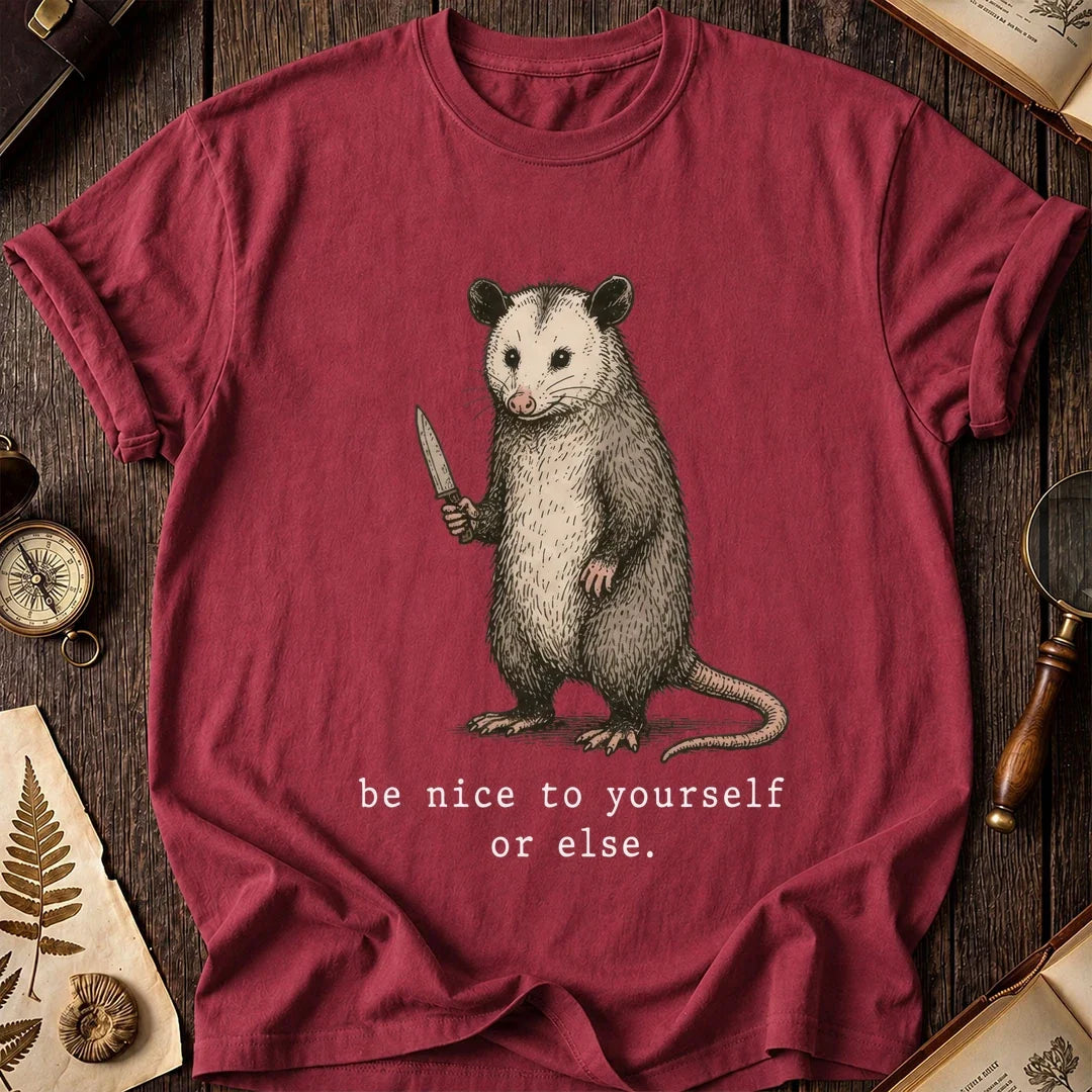 Be Nice Opossum T-Shirt product image 6