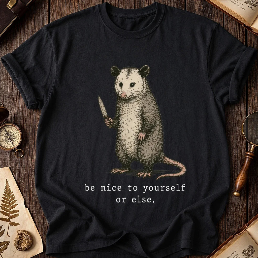 Be Nice Opossum T-Shirt product image 8