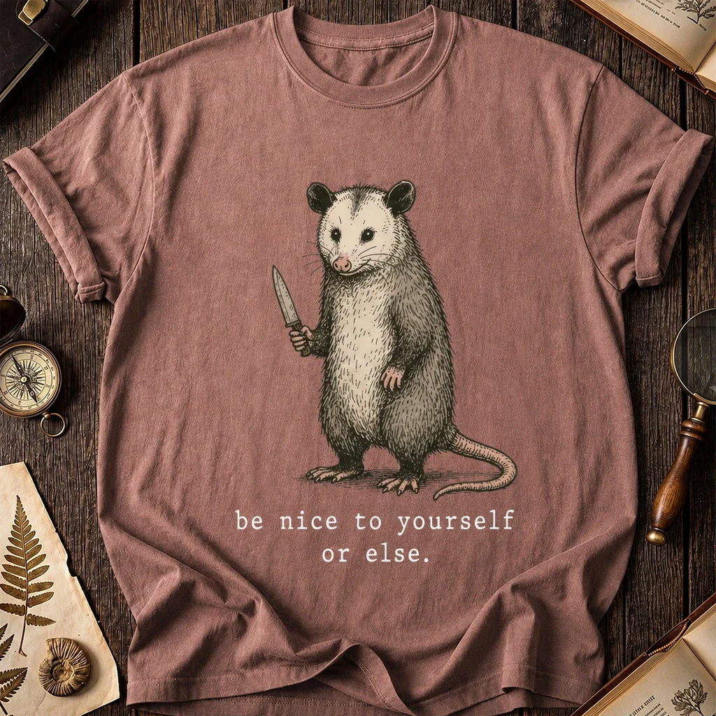 Be Nice Opossum T-Shirt product image 3
