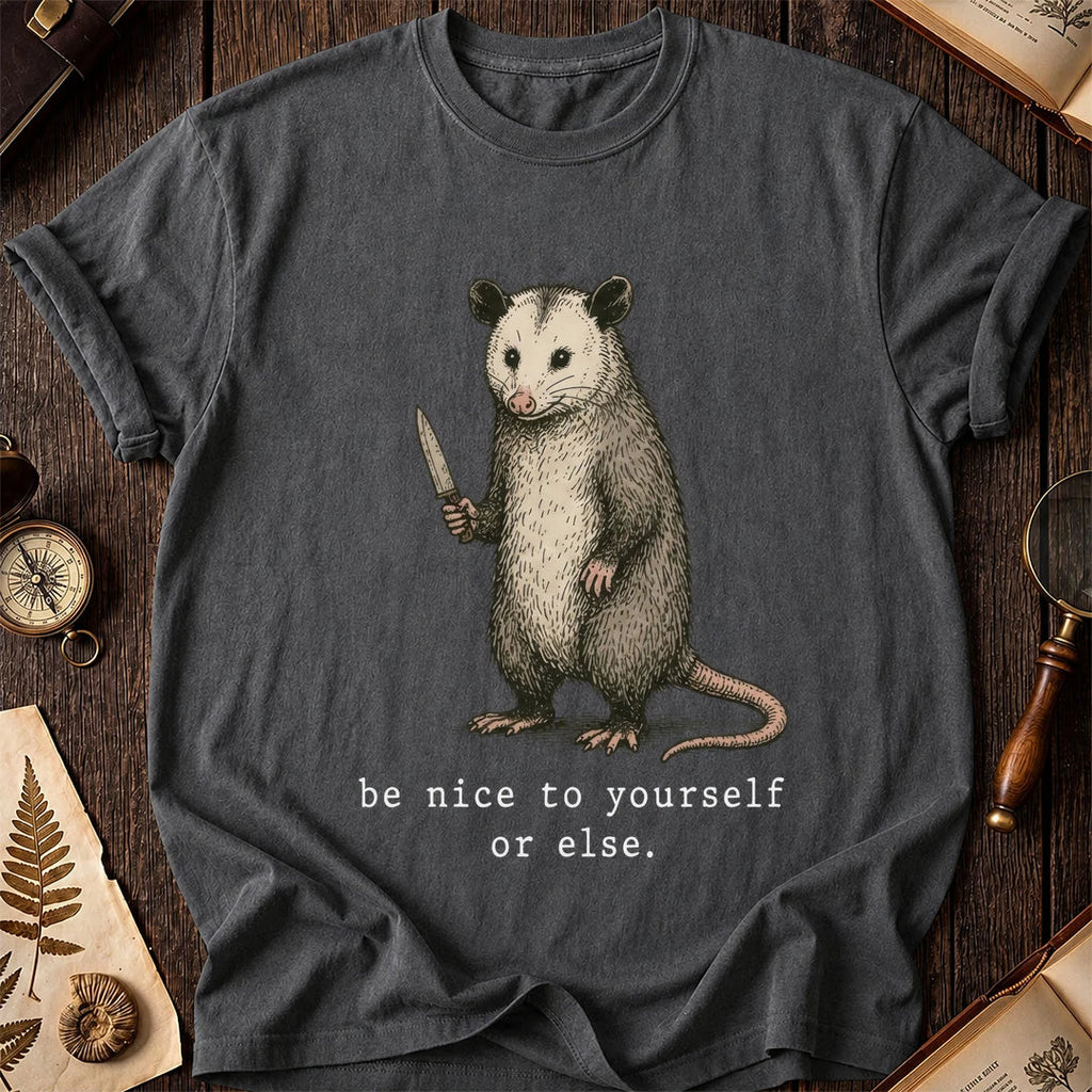 Be Nice Opossum T-Shirt product image 4