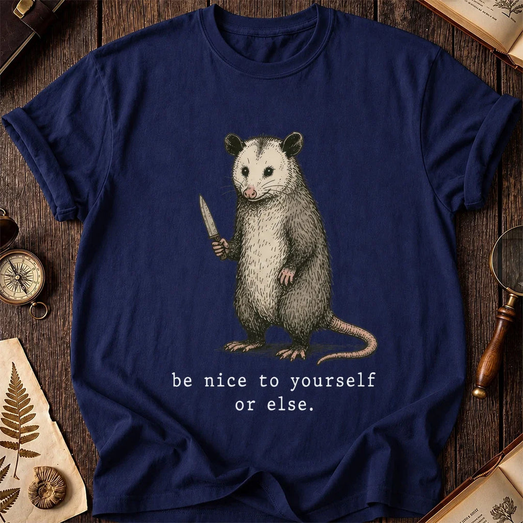 Be Nice Opossum T-Shirt product image 7