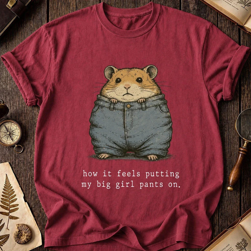 Big Girl Pants Hamster T-Shirt product image 6