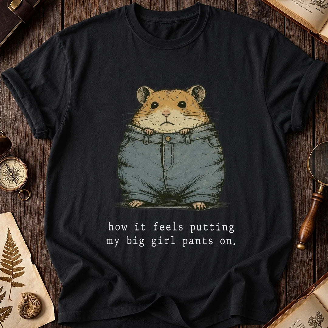 Big Girl Pants Hamster T-Shirt product image 8