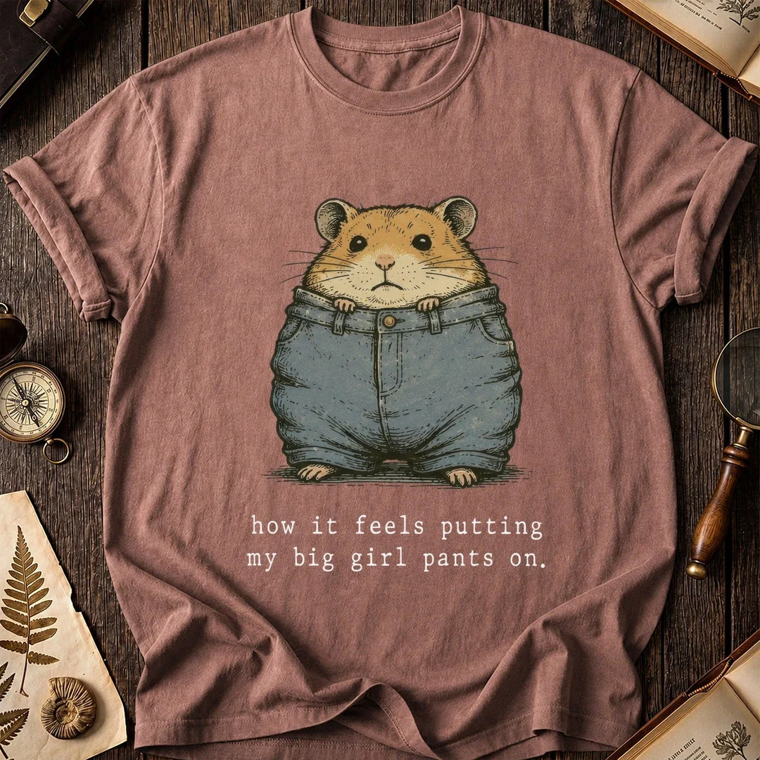 Big Girl Pants Hamster T-Shirt product image 3