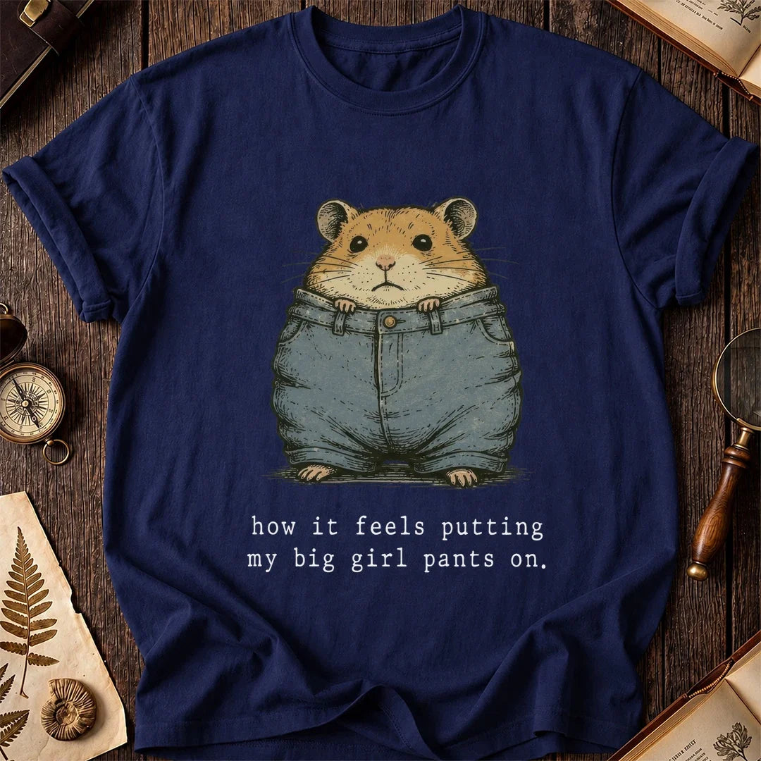 Big Girl Pants Hamster T-Shirt product image 7