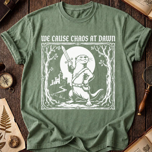 Chaos at Dawn Otter T-Shirt product image 1