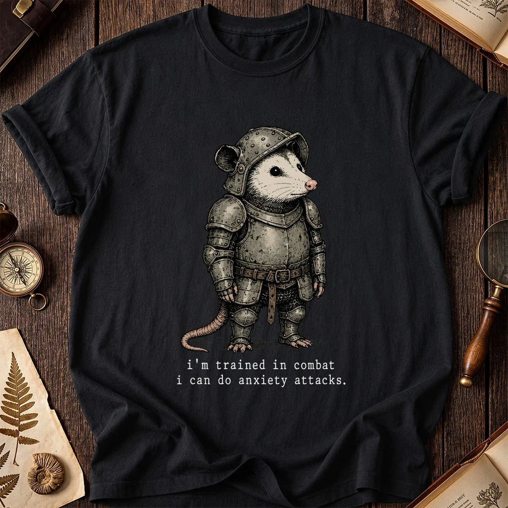 Combat Anxiety Possum T-Shirt product image 8