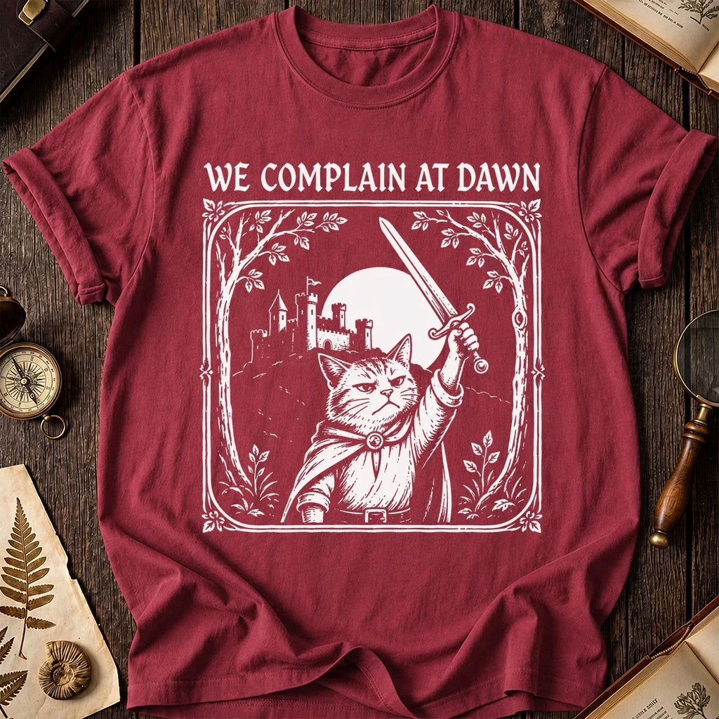 Complain at Dawn Cat T-Shirt product image 5