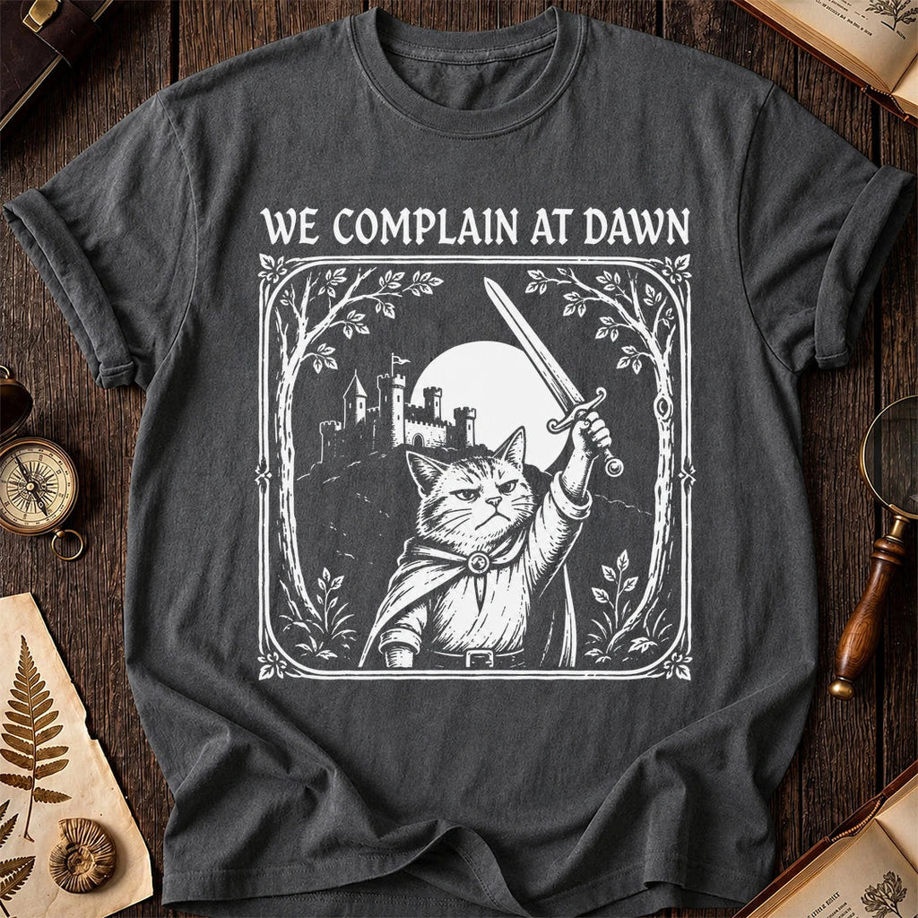 Complain at Dawn Cat T-Shirt product image 6