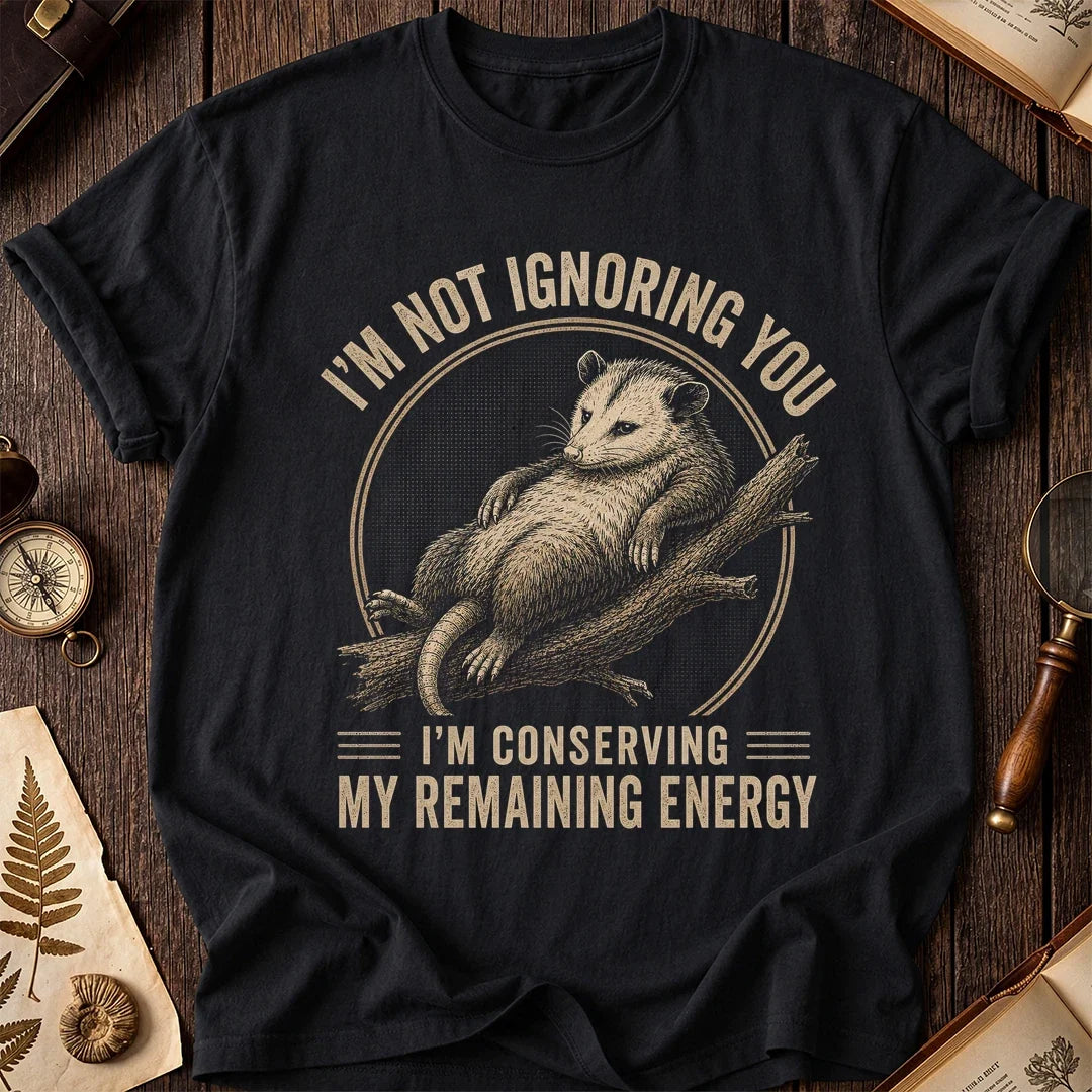 Conserving Energy Possum T-Shirt product image 1