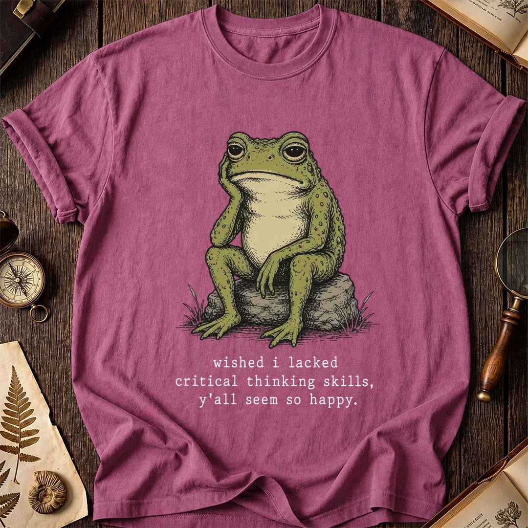Critical Thinking Frog T-Shirt product image 3