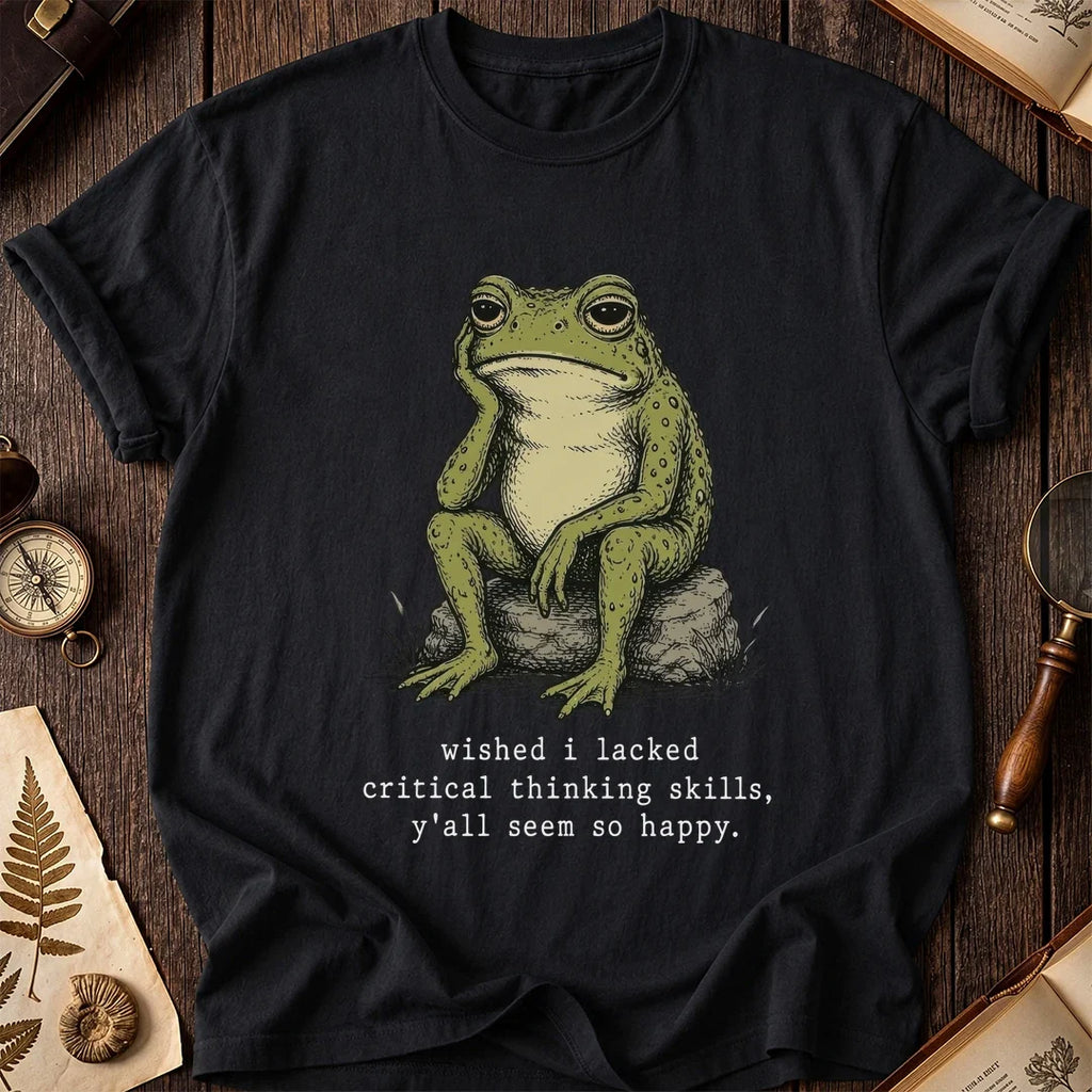 Critical Thinking Frog T-Shirt product image 8