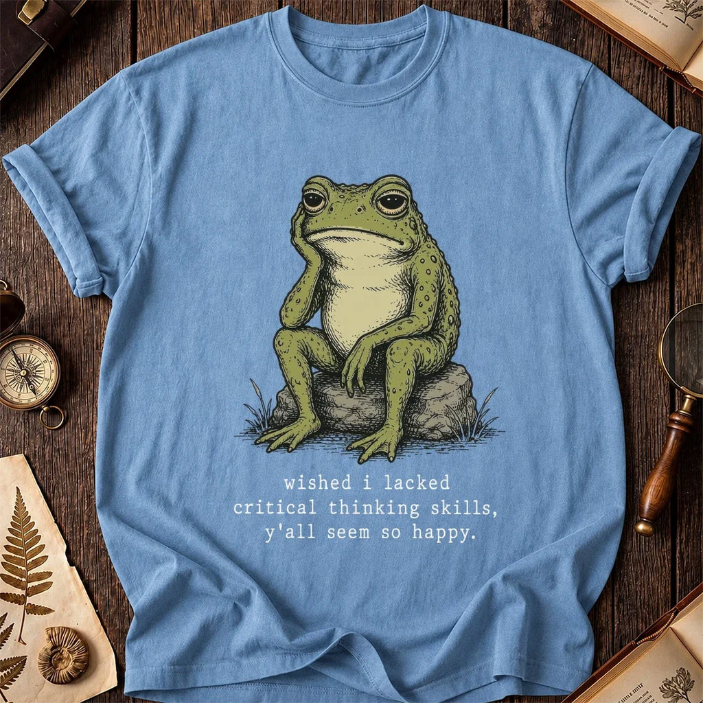 Critical Thinking Frog T-Shirt product image 5