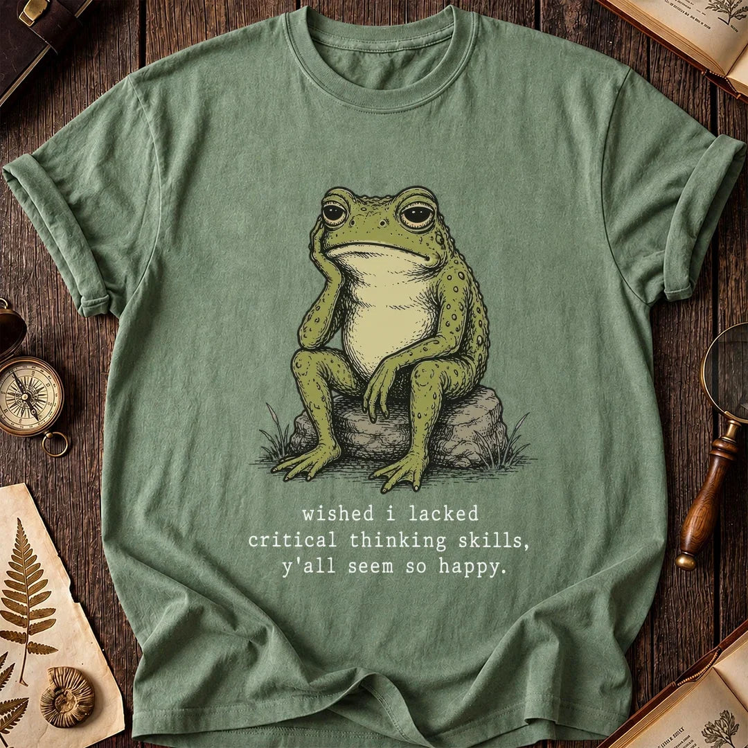 Critical Thinking Frog T-Shirt product image 2