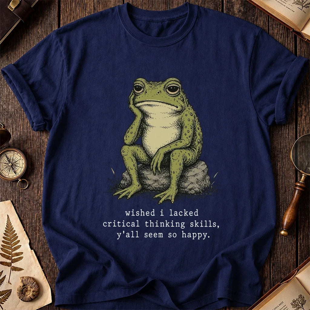 Critical Thinking Frog T-Shirt product image 7