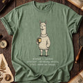 Critical Thinking Llama T-Shirt product image 1
