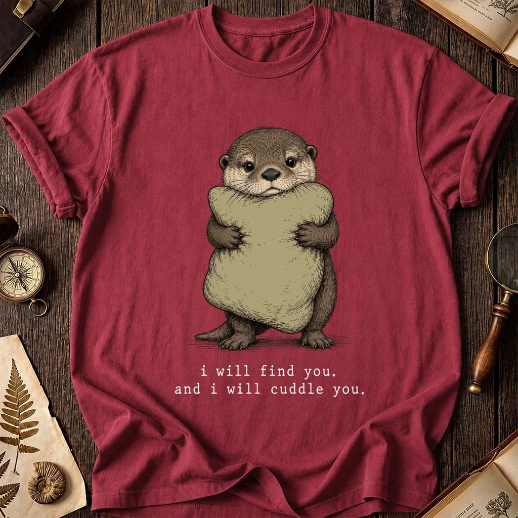Cuddle Otter T-Shirt product image 4