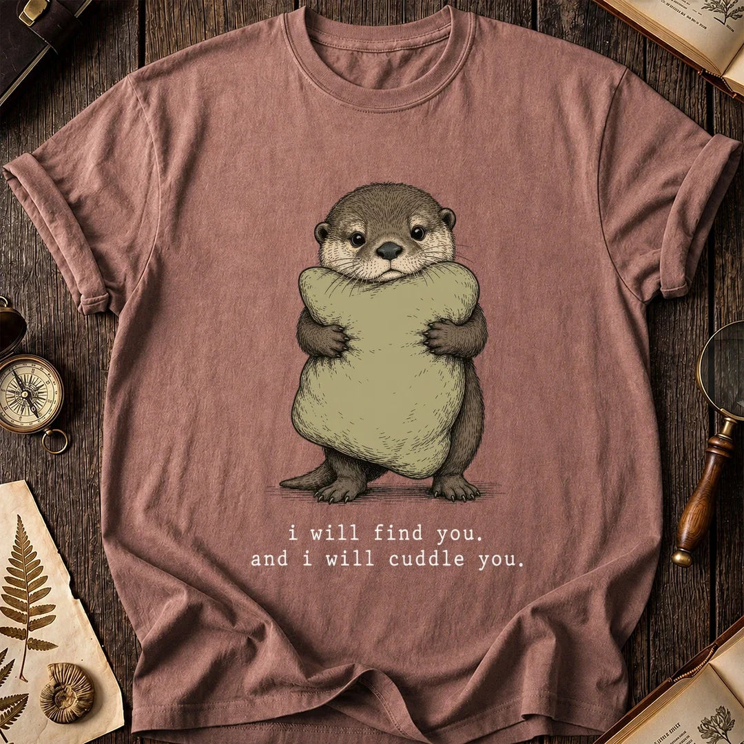 Cuddle Otter T-Shirt product image 6