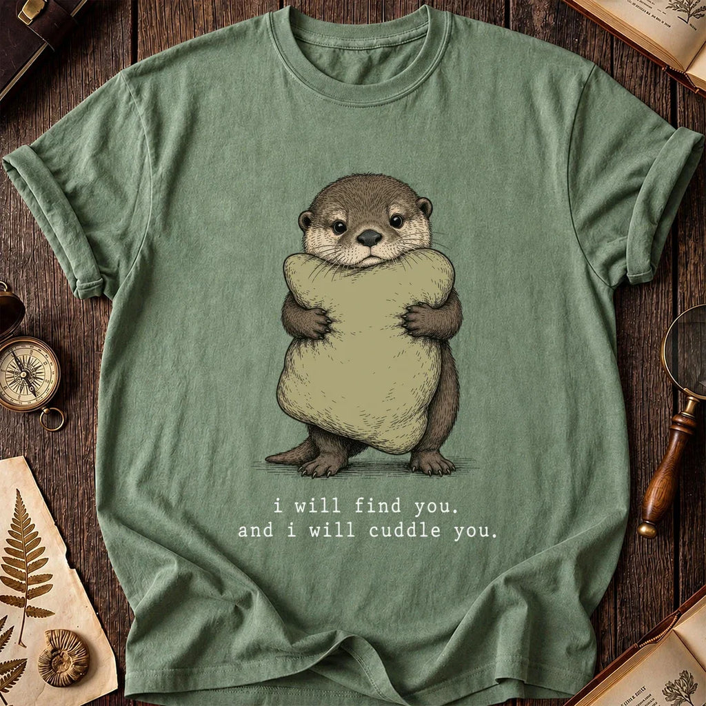 Cuddle Otter T-Shirt product image 1