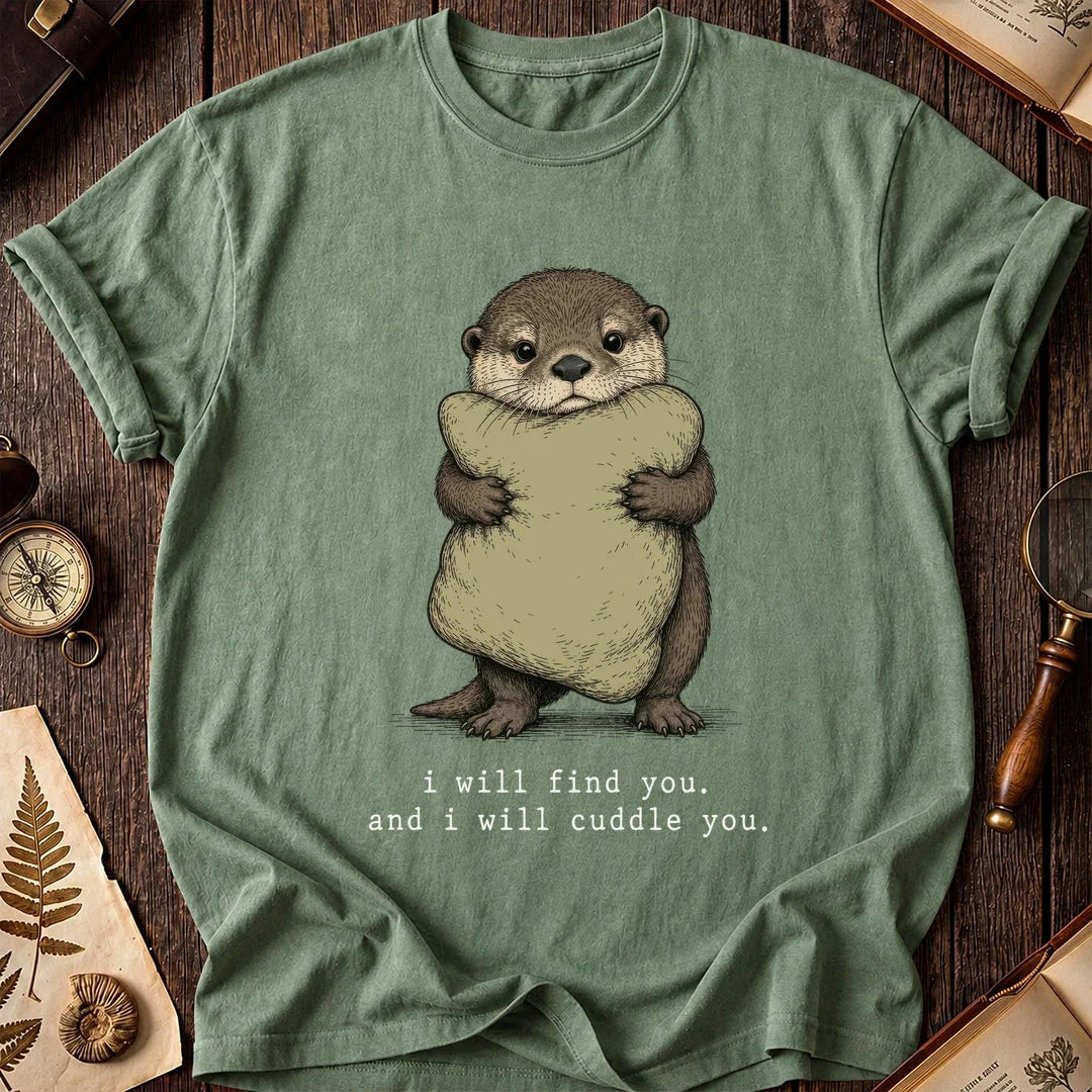 Cuddle Otter T-Shirt product image 1