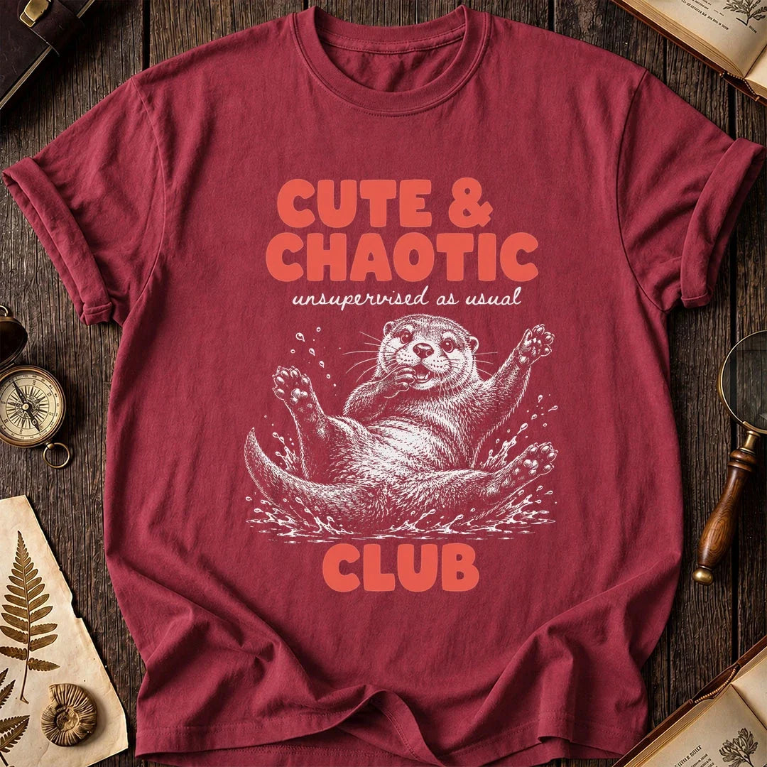 Cute & Chaotic Otter T-Shirt product image 3