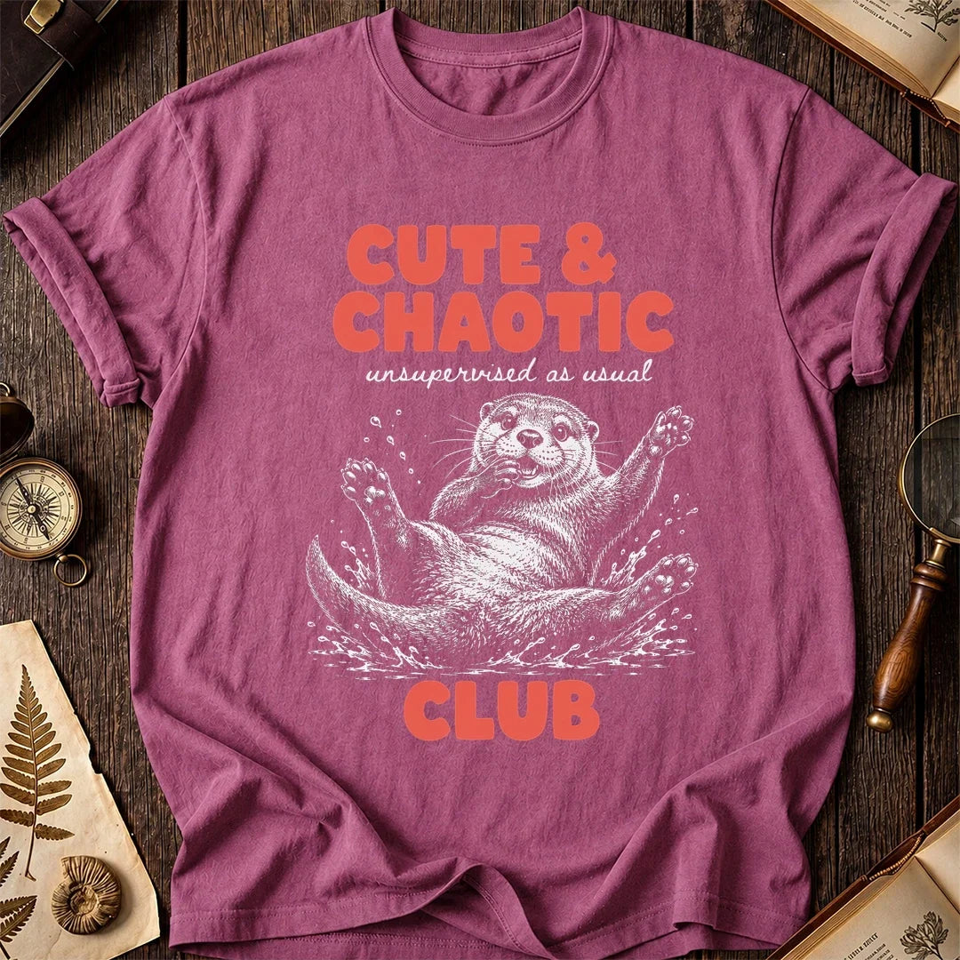 Cute & Chaotic Otter T-Shirt product image 2