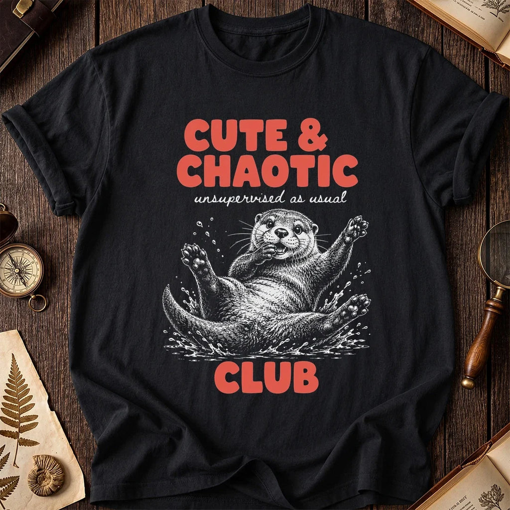 Cute & Chaotic Otter T-Shirt product image 1