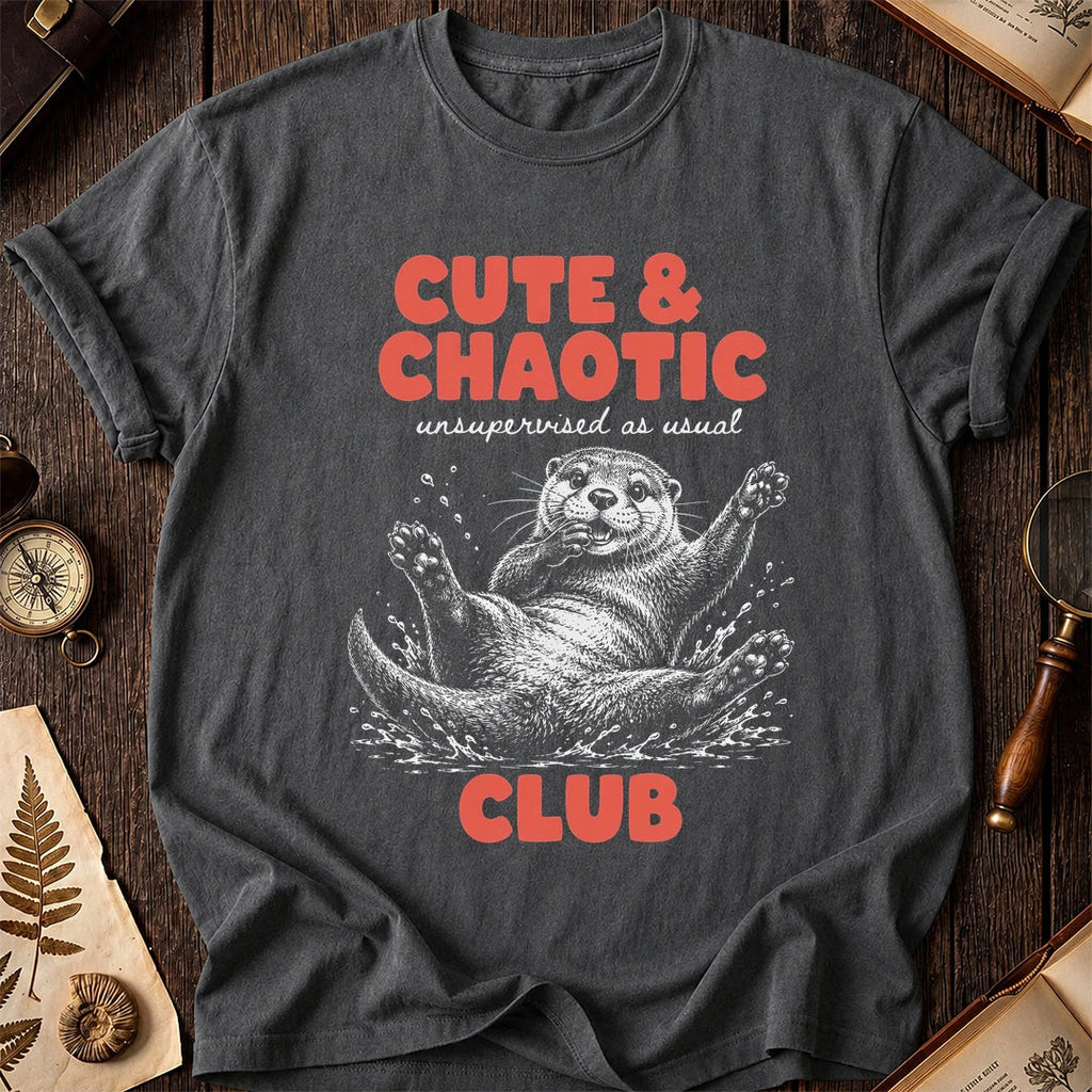 Cute & Chaotic Otter T-Shirt product image 4