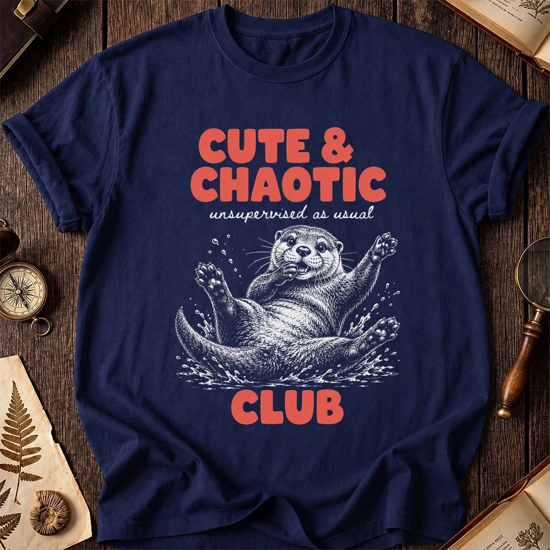 Cute & Chaotic Otter T-Shirt product image 5