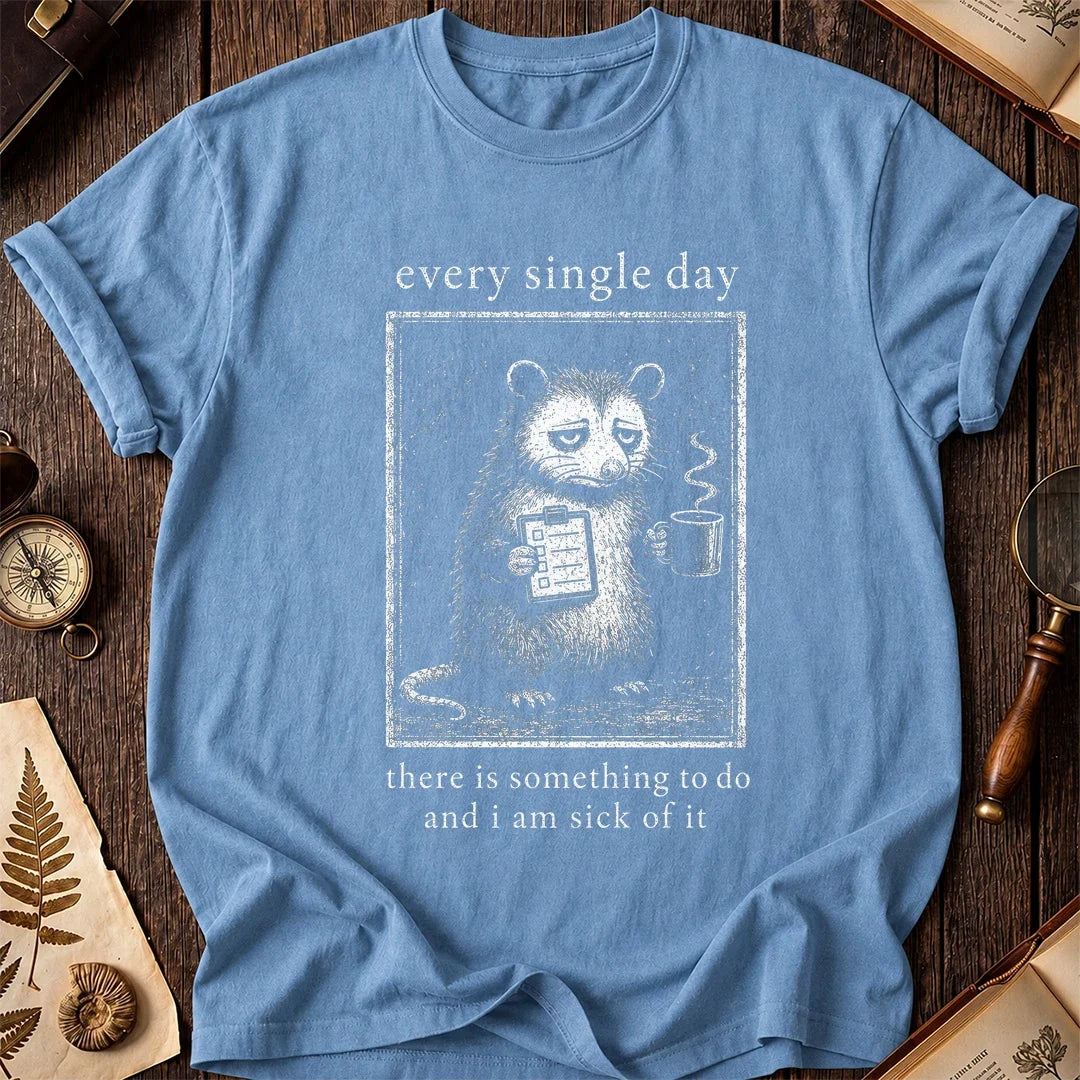Daily Tasks Possum T-Shirt product image 3