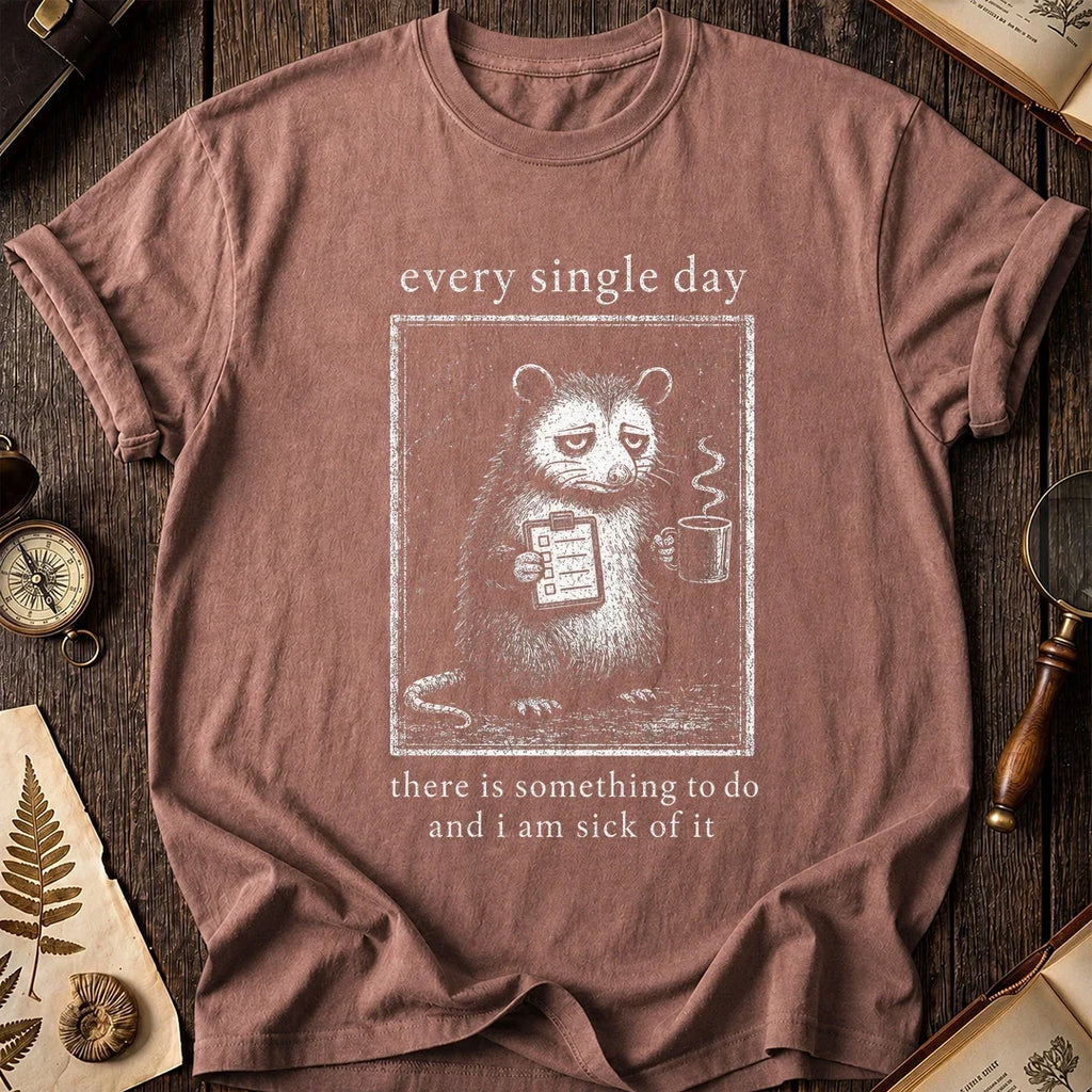 Daily Tasks Possum T-Shirt product image 8