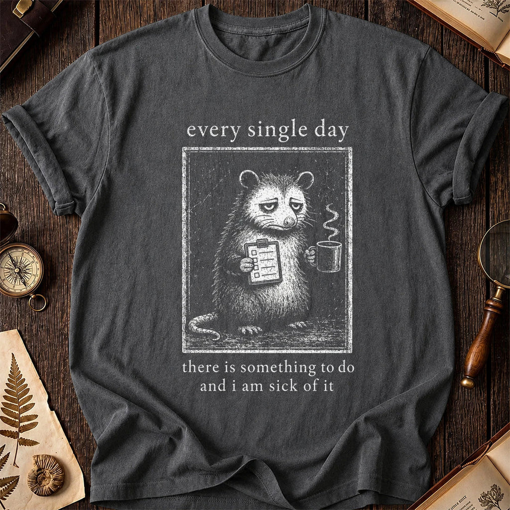 Daily Tasks Possum T-Shirt product image 6