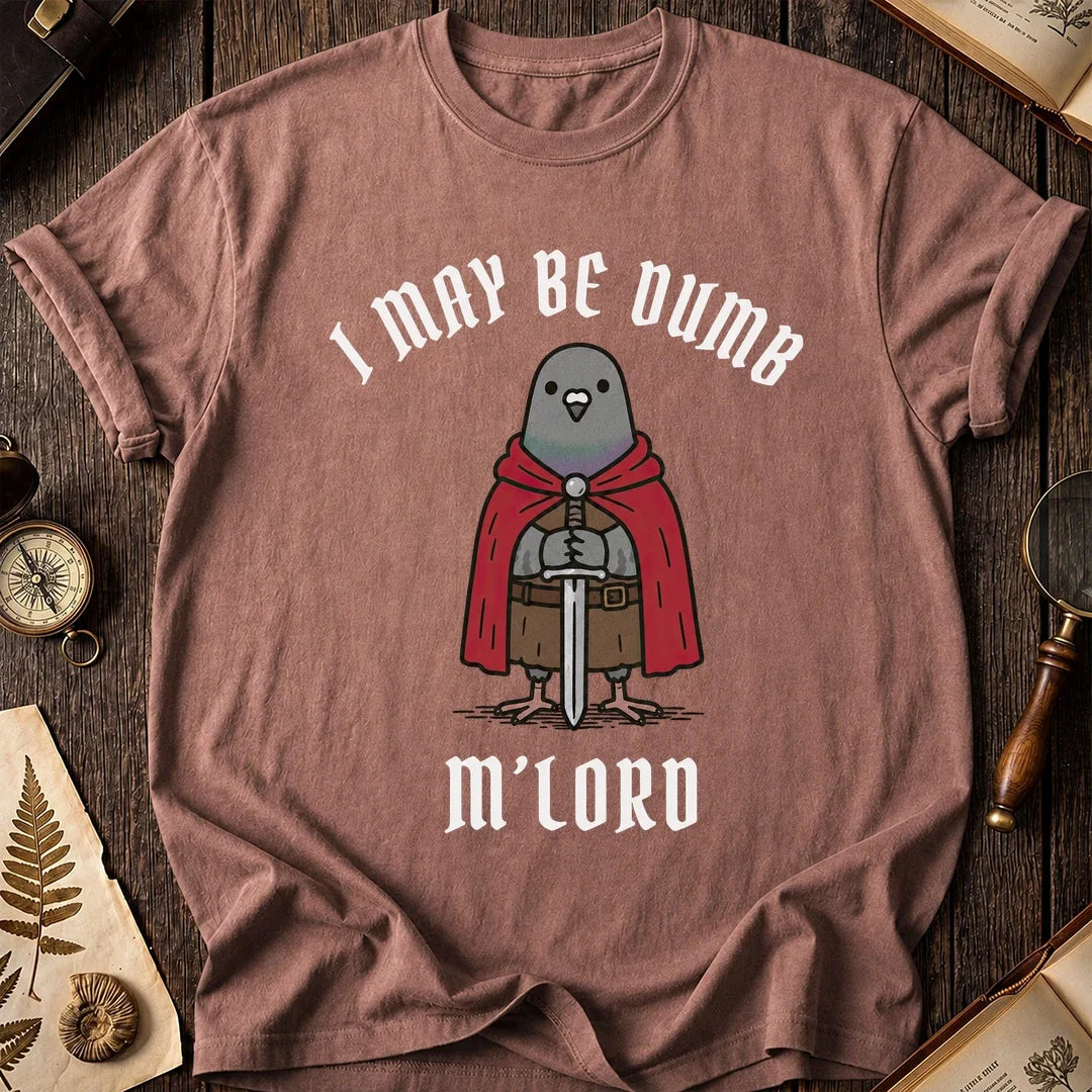 Dumb Pigeon Knight T-Shirt product image 7