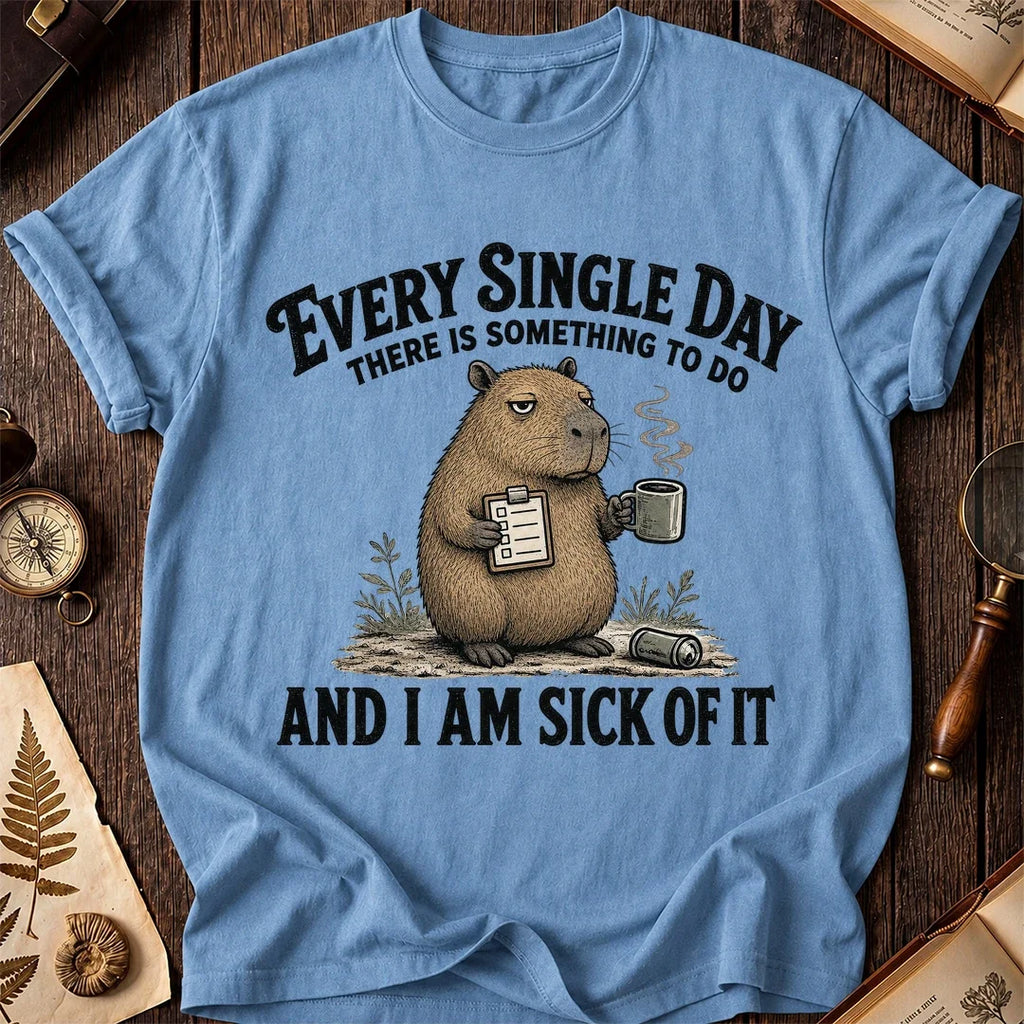 Every Single Day Capybara T-Shirt product image 4