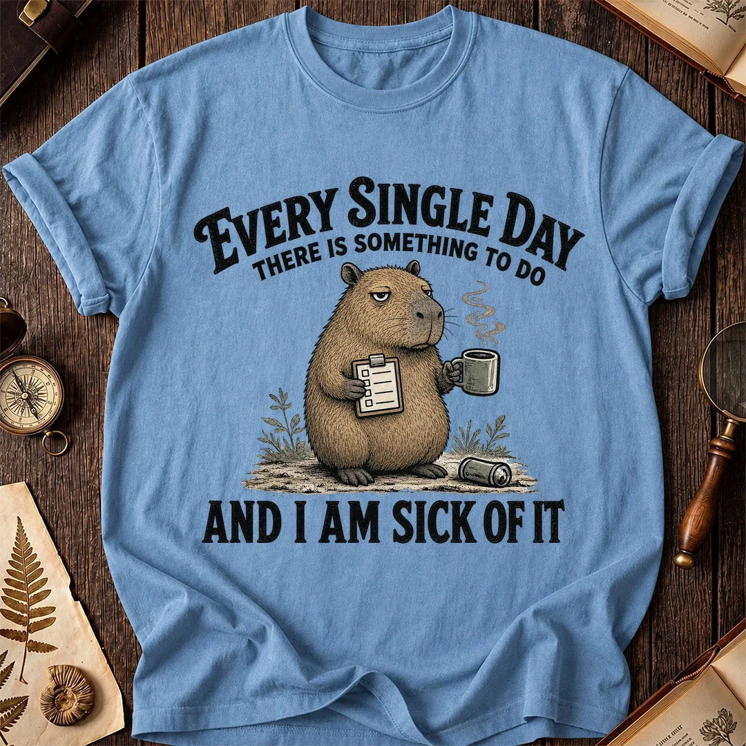 Every Single Day Capybara T-Shirt product image 4