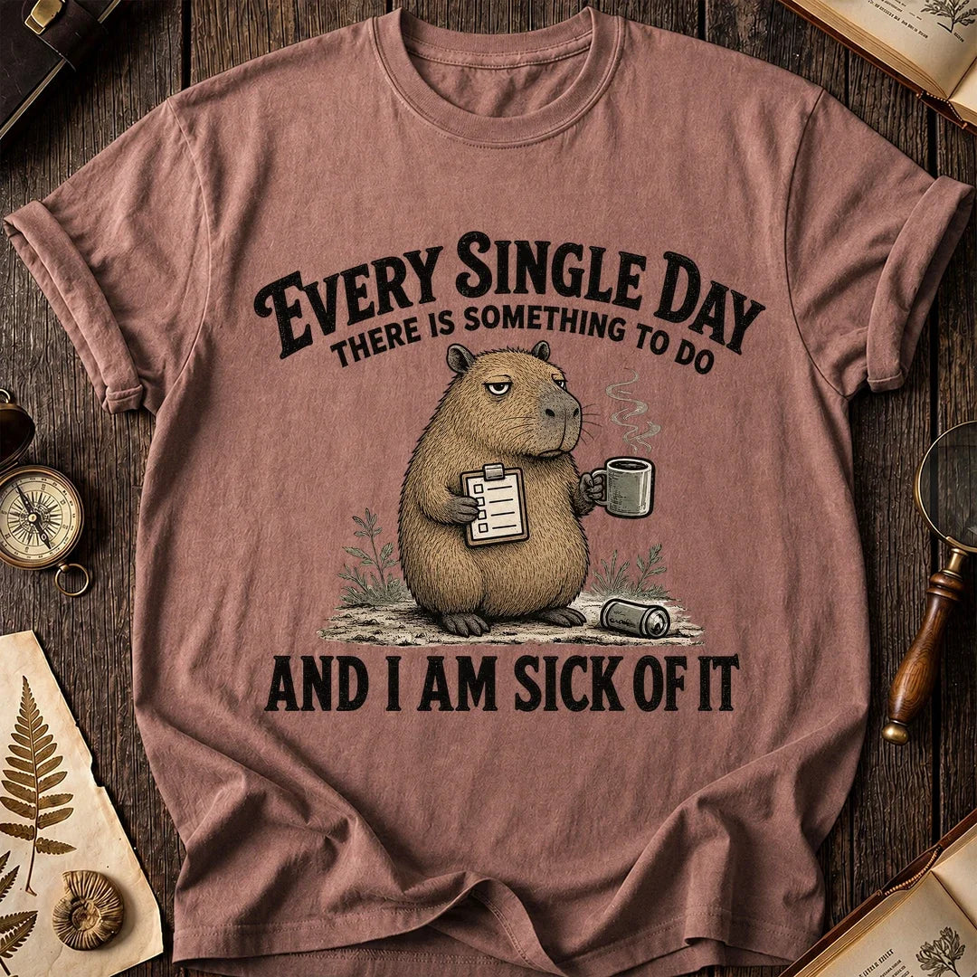 Every Single Day Capybara T-Shirt product image 8