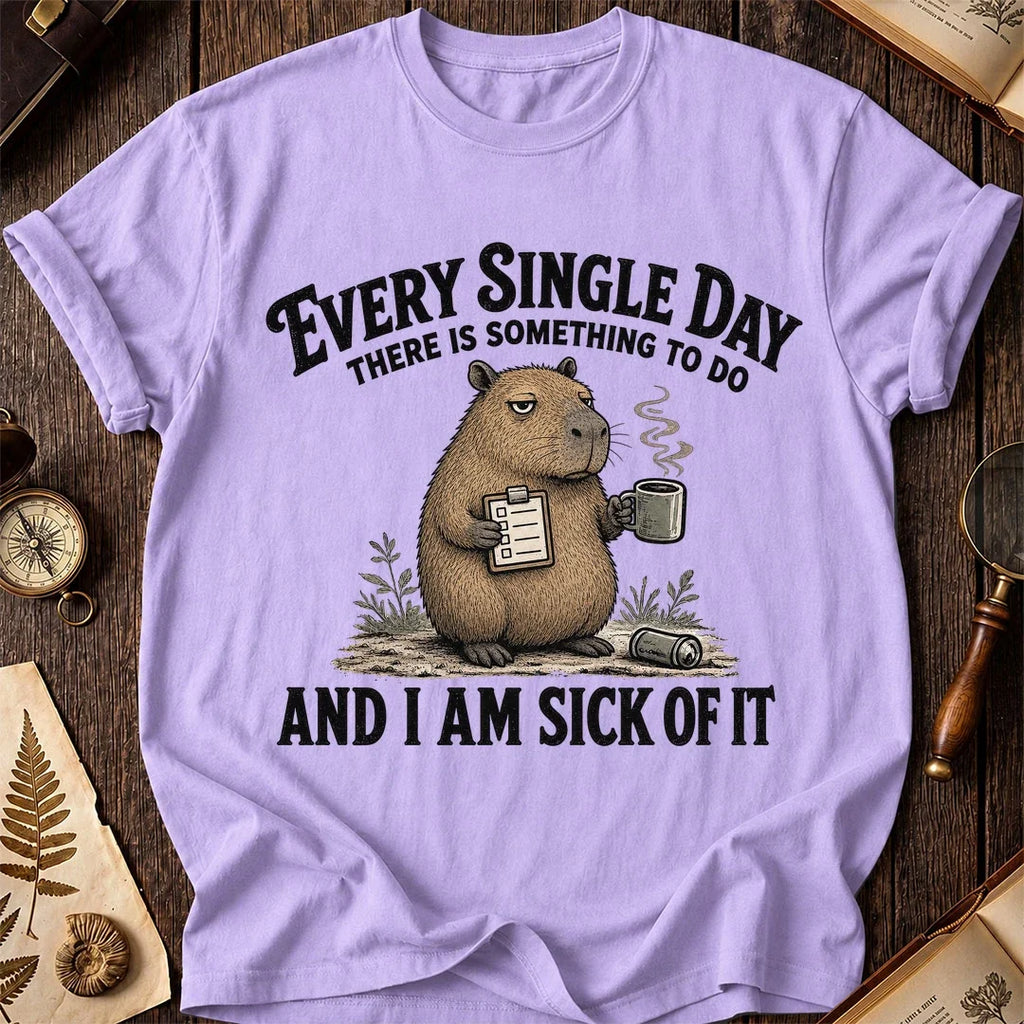 Every Single Day Capybara T-Shirt product image 6