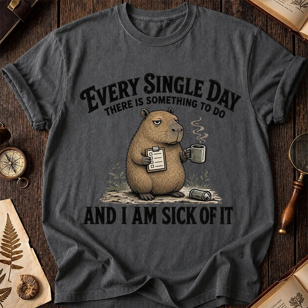 Every Single Day Capybara T-Shirt product image 7