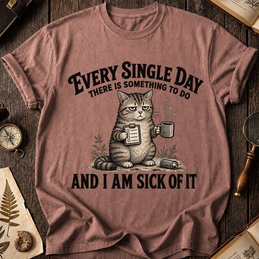 Every Single Day Cat T-Shirt product image 8