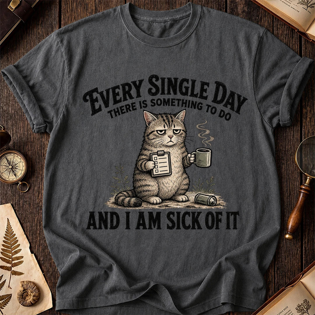 Every Single Day Cat T-Shirt product image 7